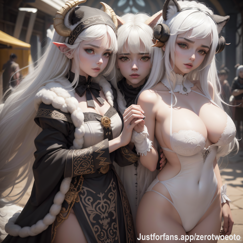 Kindred v6 - clothing (lvl 1)
Kindred, 3 girls, AI, clothing, silver hair