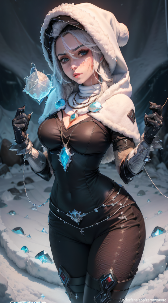 Lissandra V2- clothing (lvl 1)
#Lissandra, #clothing, #silverhair, #AI