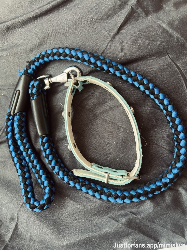 I’ve got a leash… and I’m waiting for someone to take it in their hands 😏
Maybe it will be you? 💋