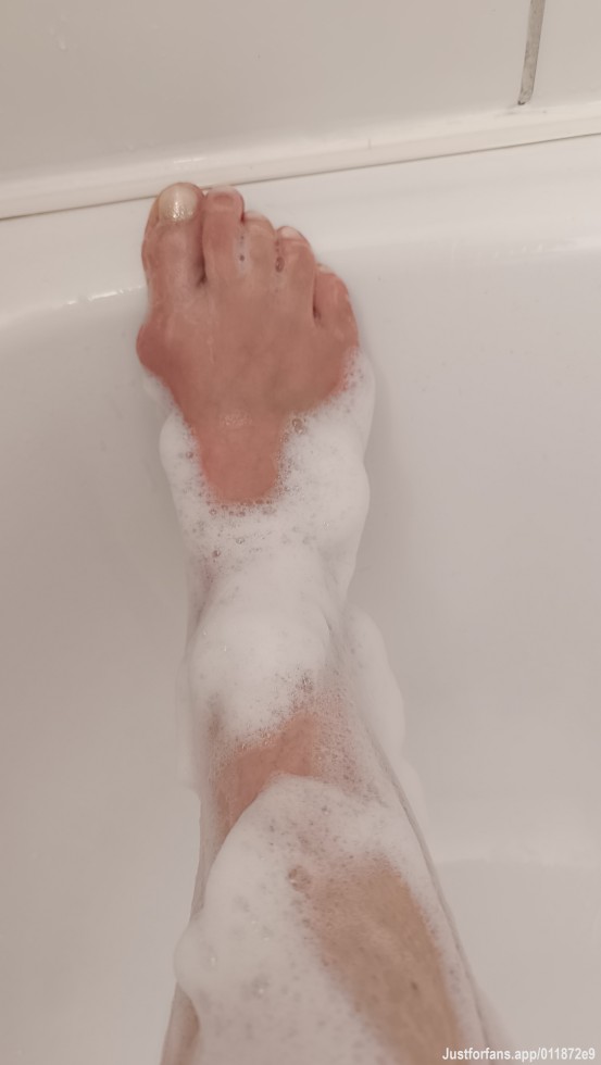 Un relajo, un descanso... Pies danzantes