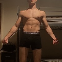 Fit college student